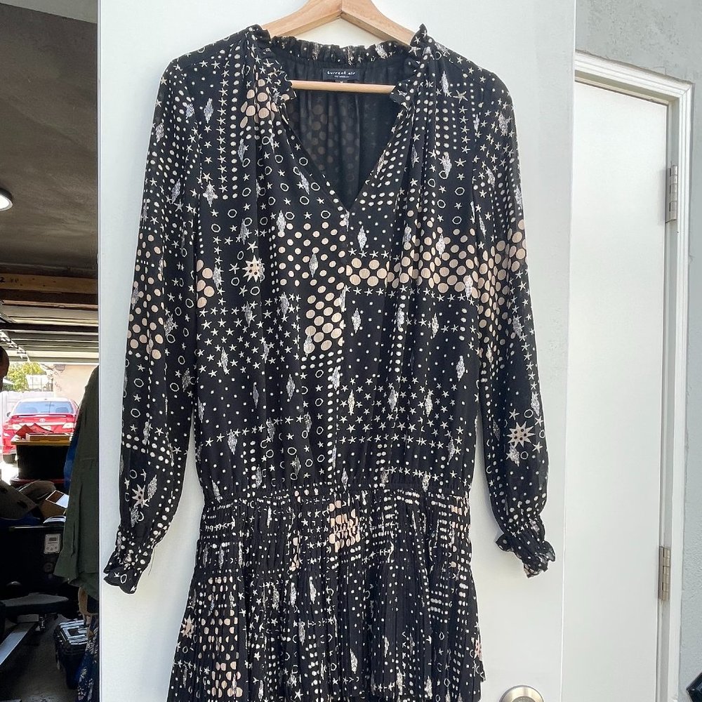 Current Air black sparkly dress
